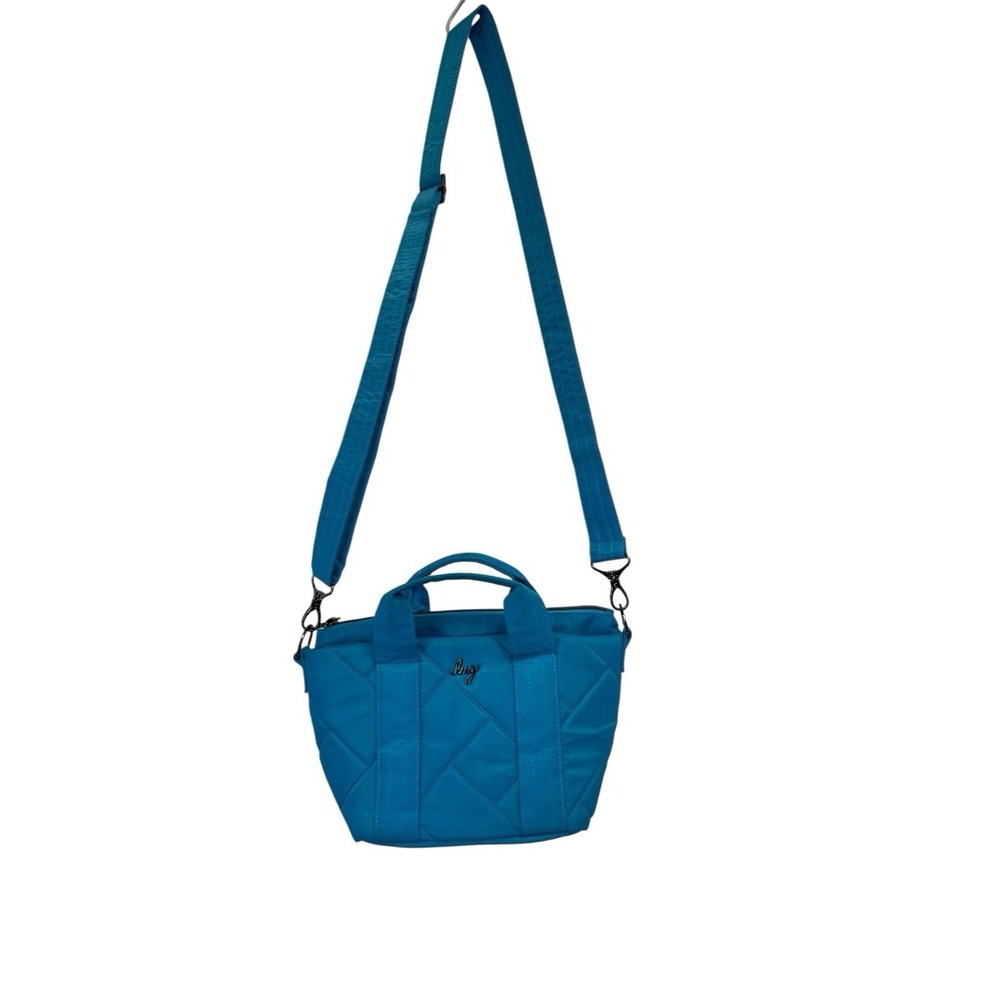 LUG Darcy Mini Crossbody Blue Quilted Bag NW/OTs